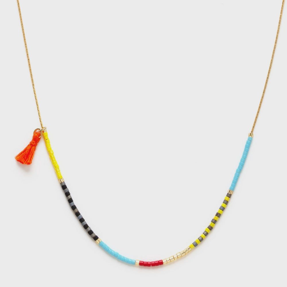 Japanese Seed Bead Necklace | Fiesta
