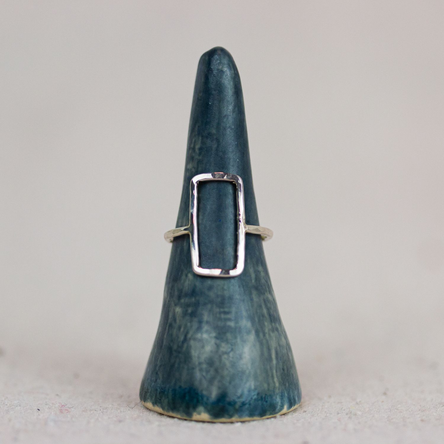 open rectangle ring