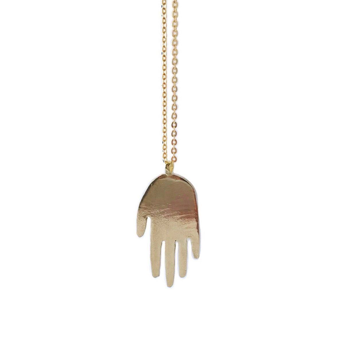Small Hand Necklace