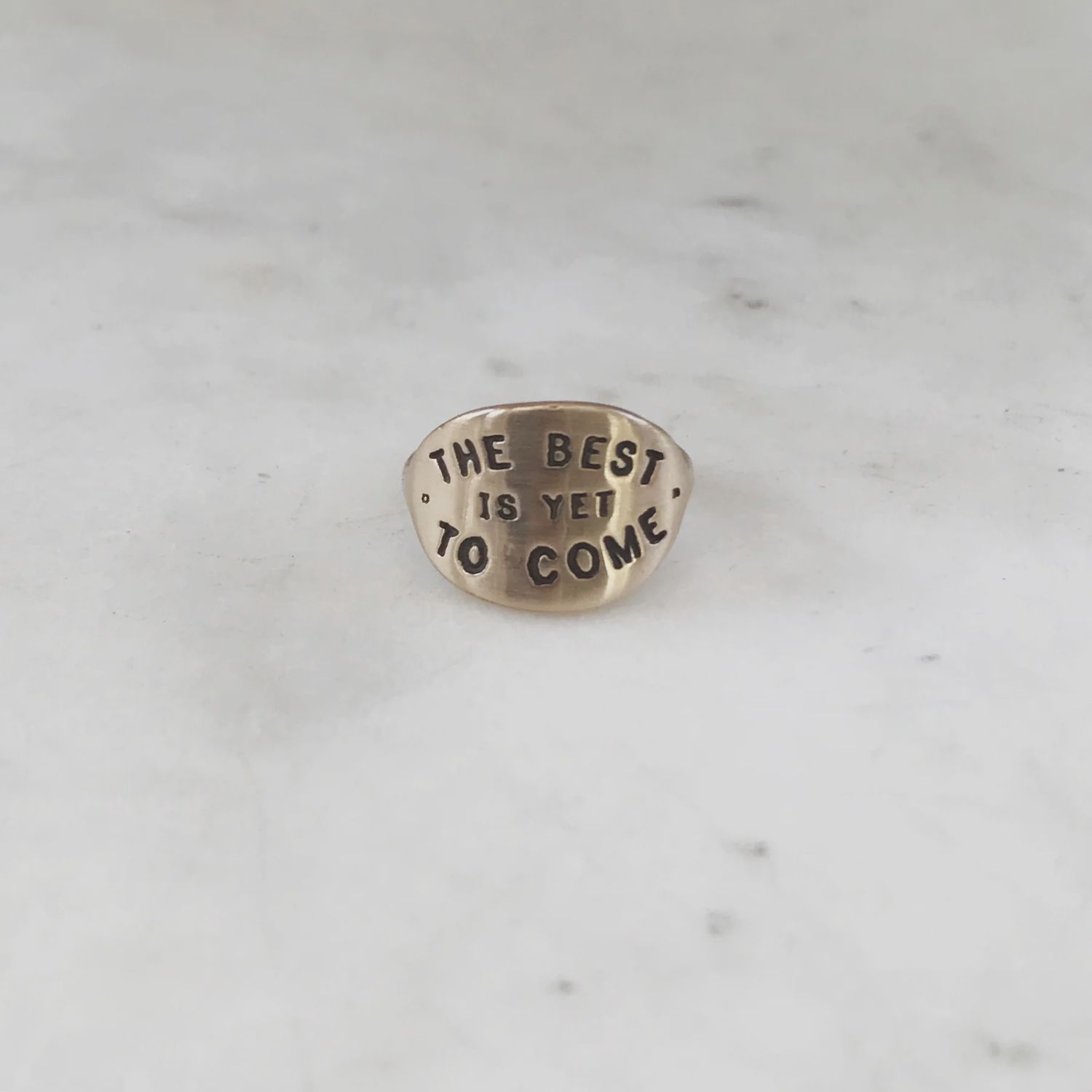 Best Is Yet To Come Ring
