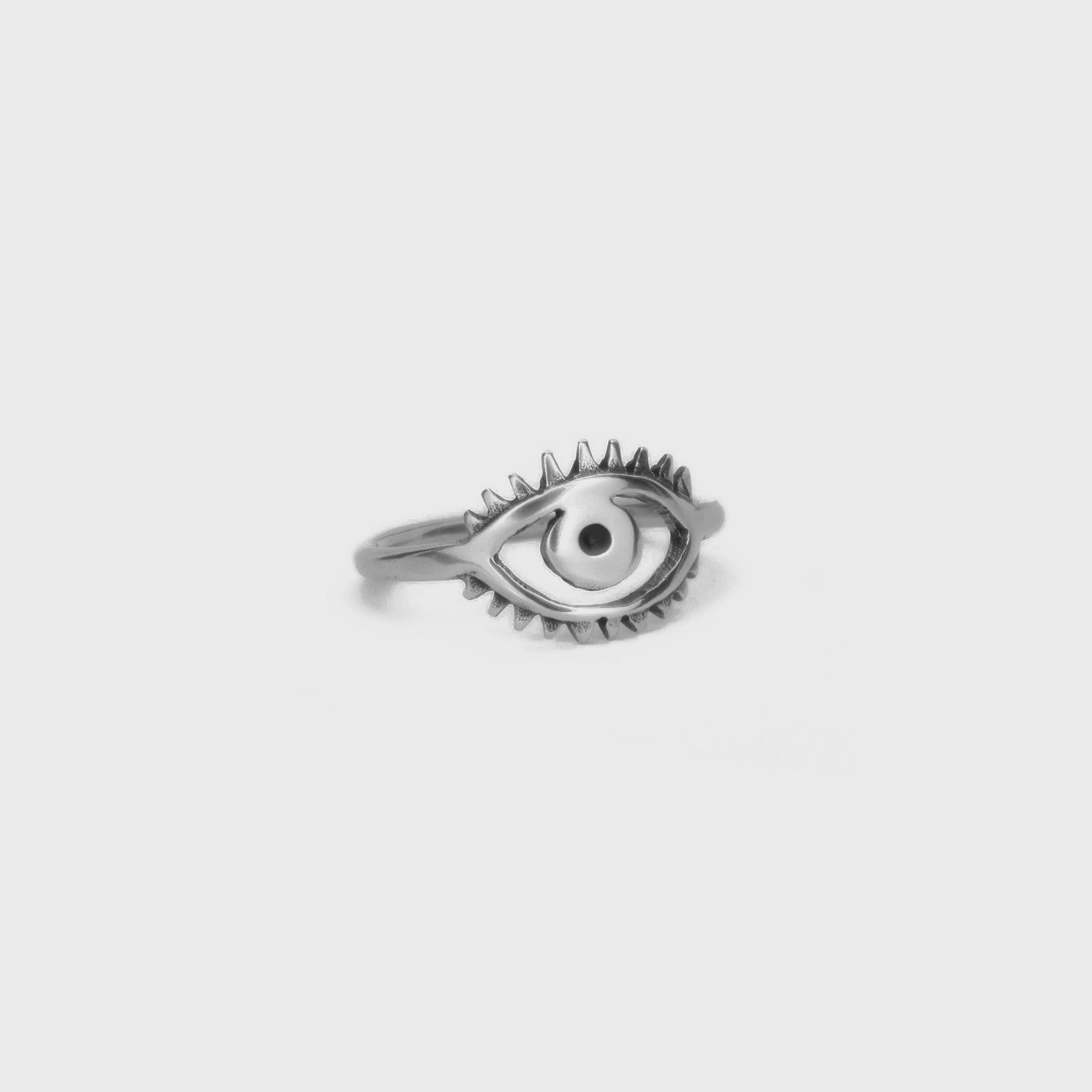 Ojo Ring, Color: Sterling Silver