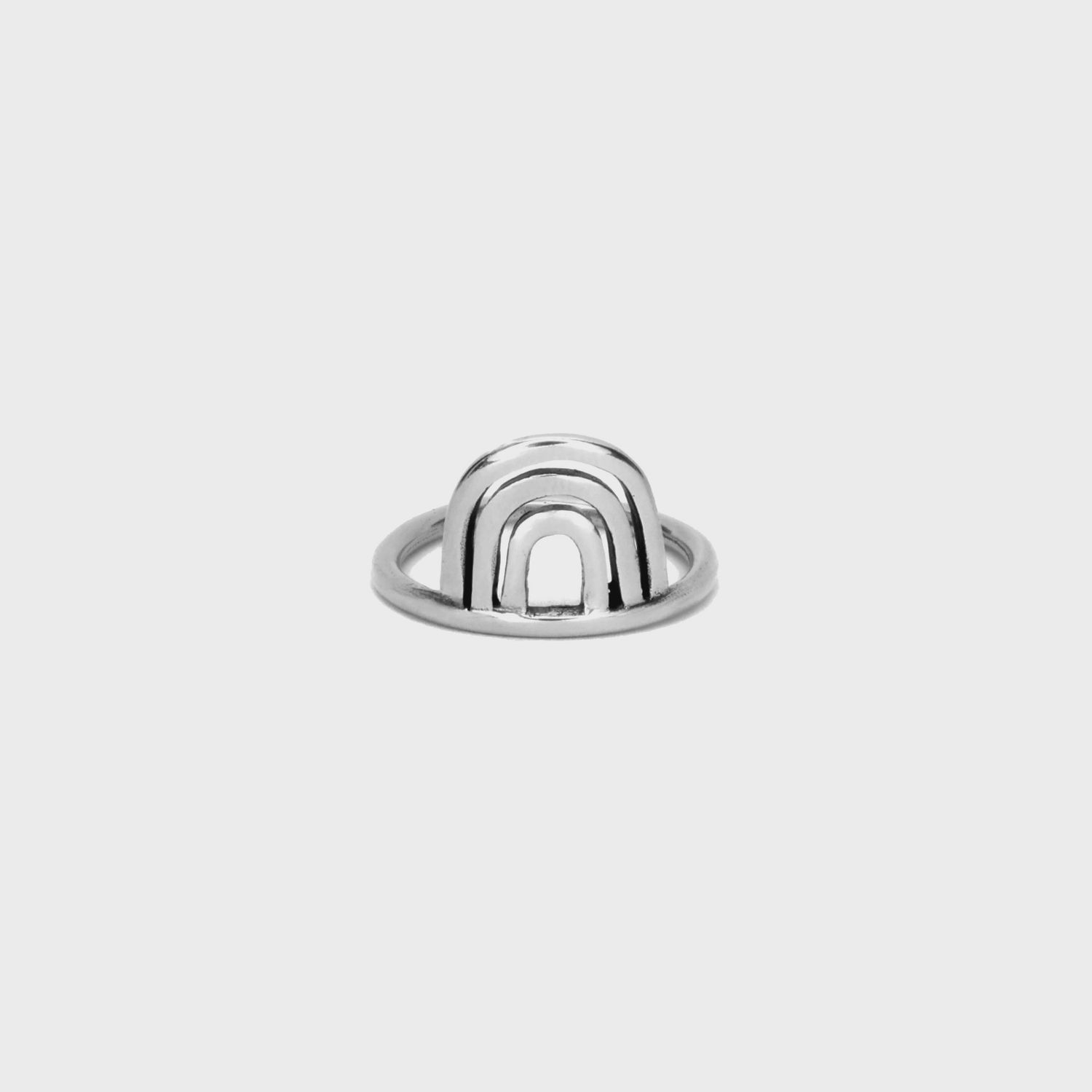 Arco Ring, Color: Sterling Silver
