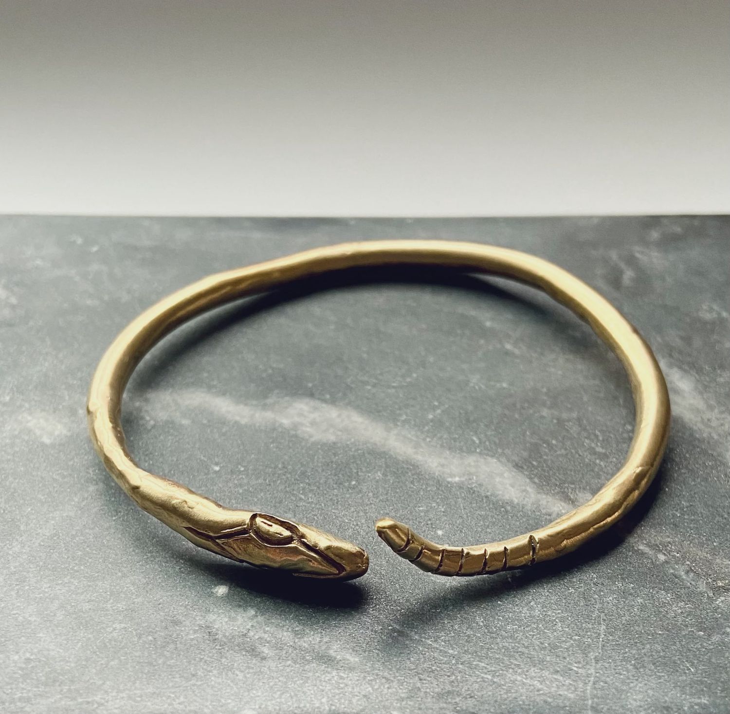 Wax Cast Serpent Bracelet