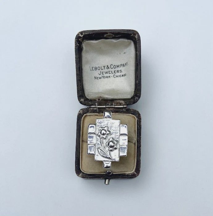 Wax Cast Forget Me Not Ring