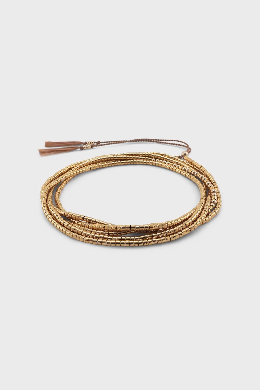 Gobi Wrap Bracelet, Color: gold