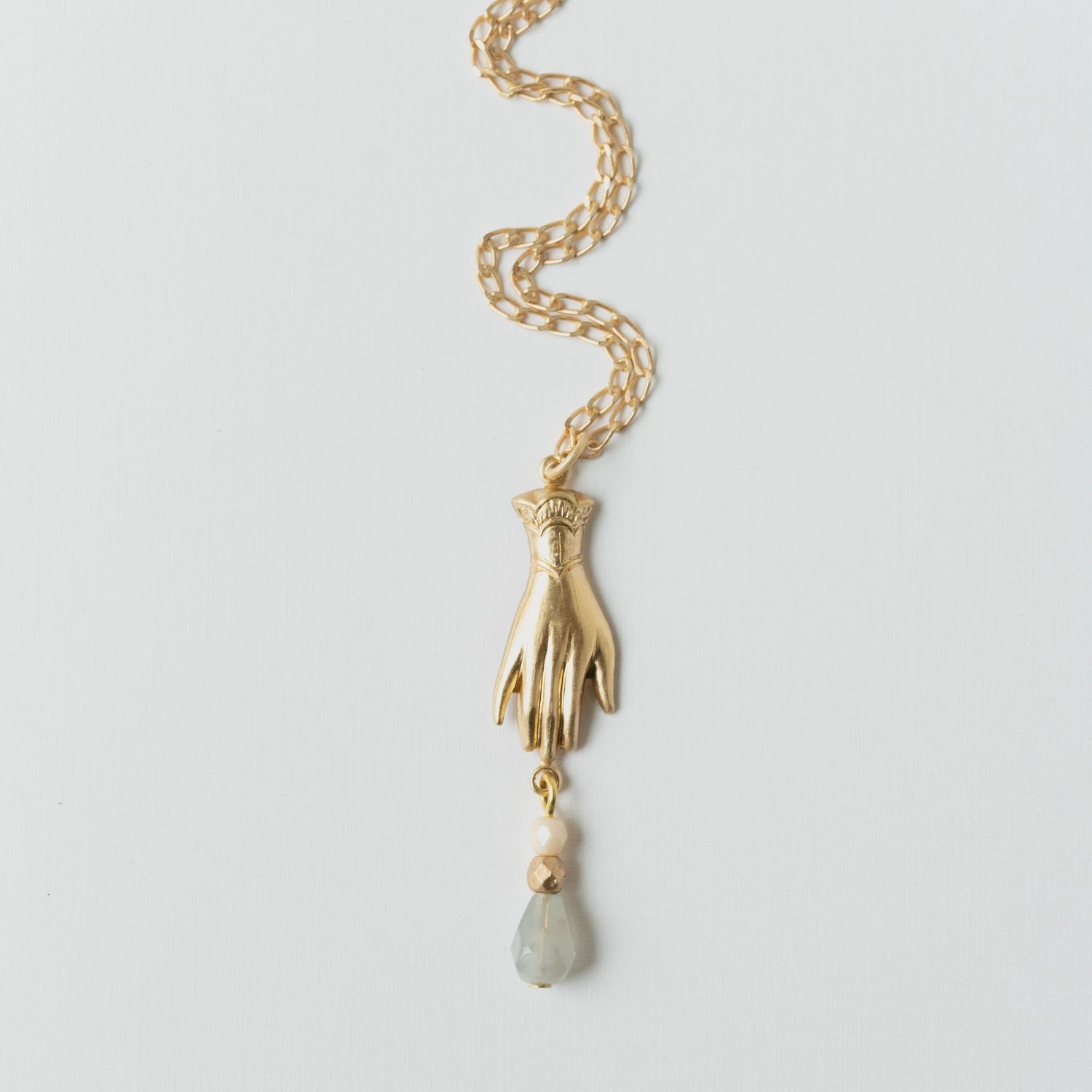 Hand Pendant Necklace