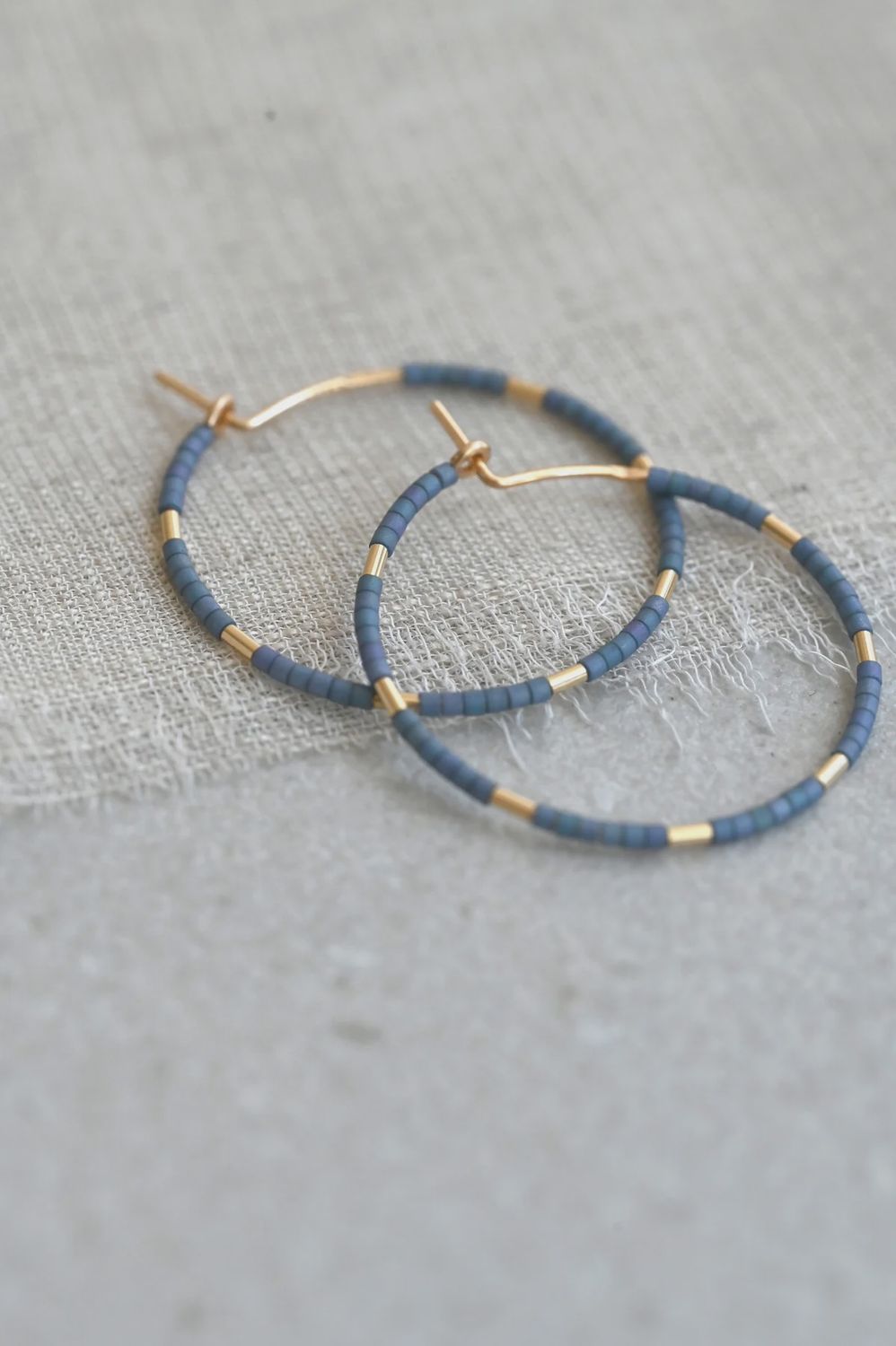 Callisto Hoops | Indigo
