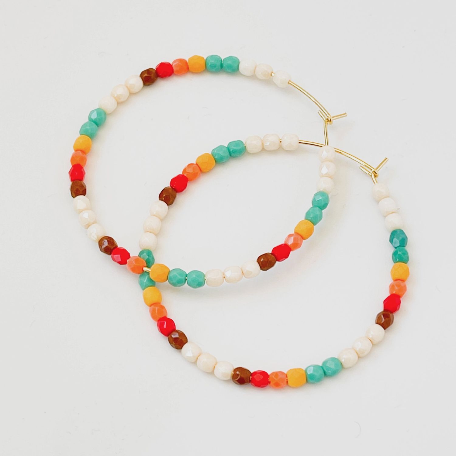 Large Sunrise Hoops