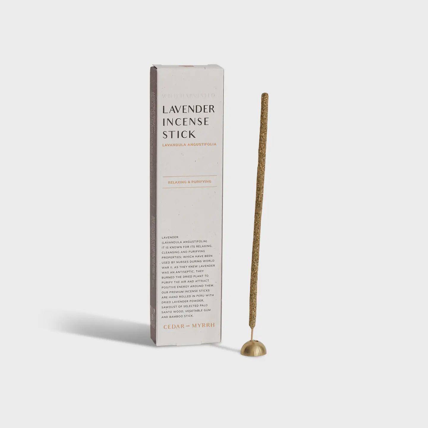 Lavender Hand Rolled Incense Stick