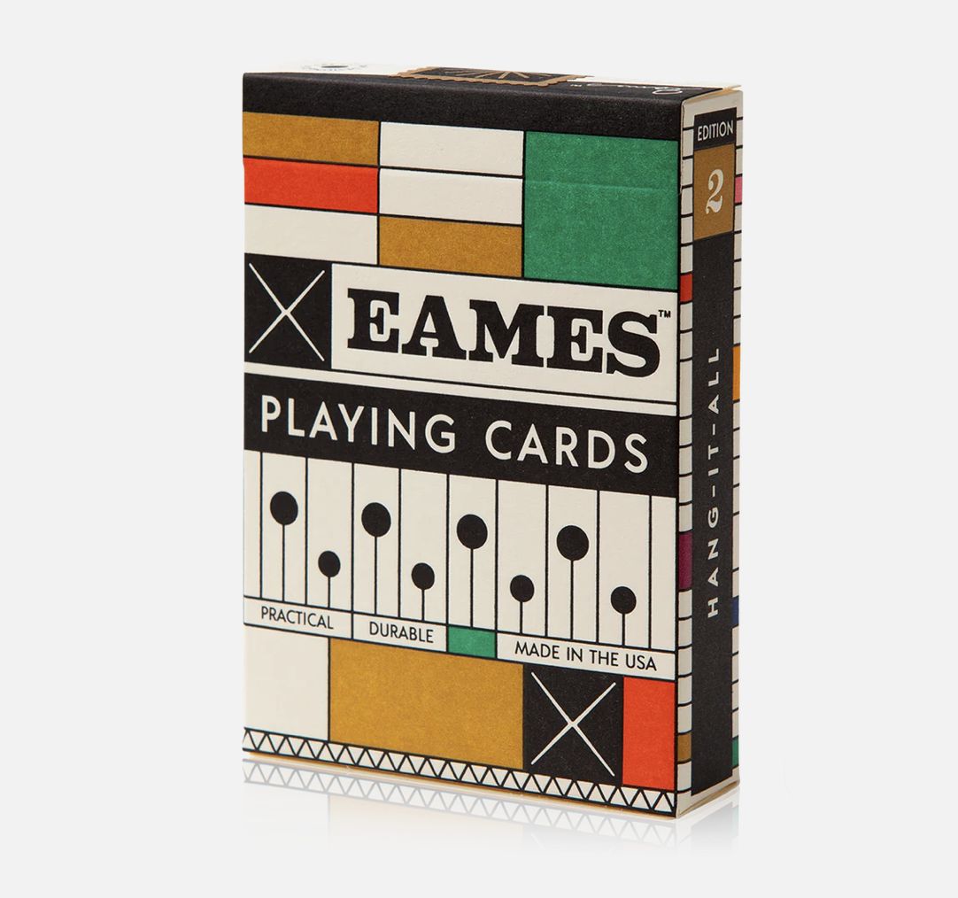 Eames "Hang-it-All" Playing Cards