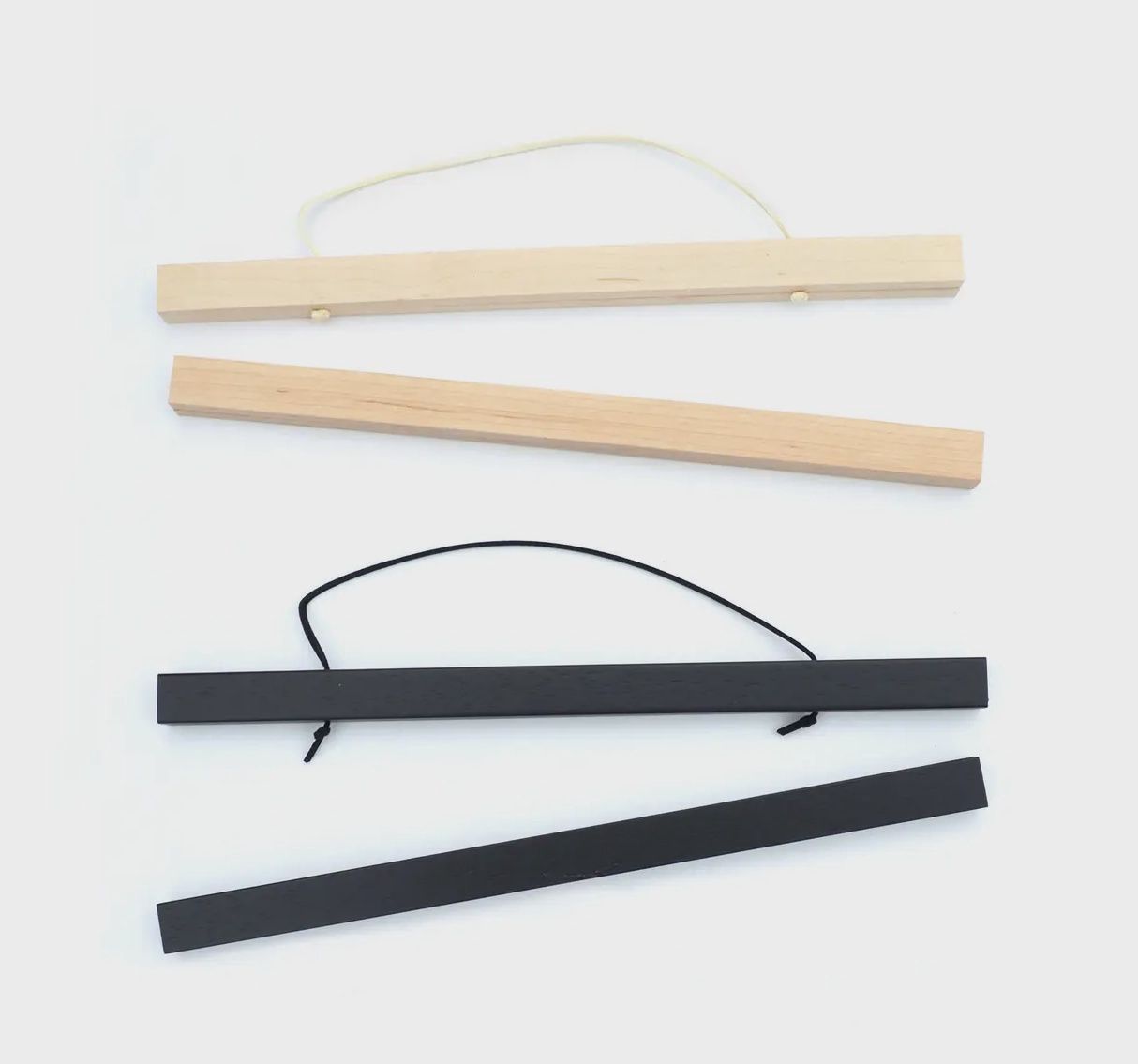 11.5" poster hanger natural