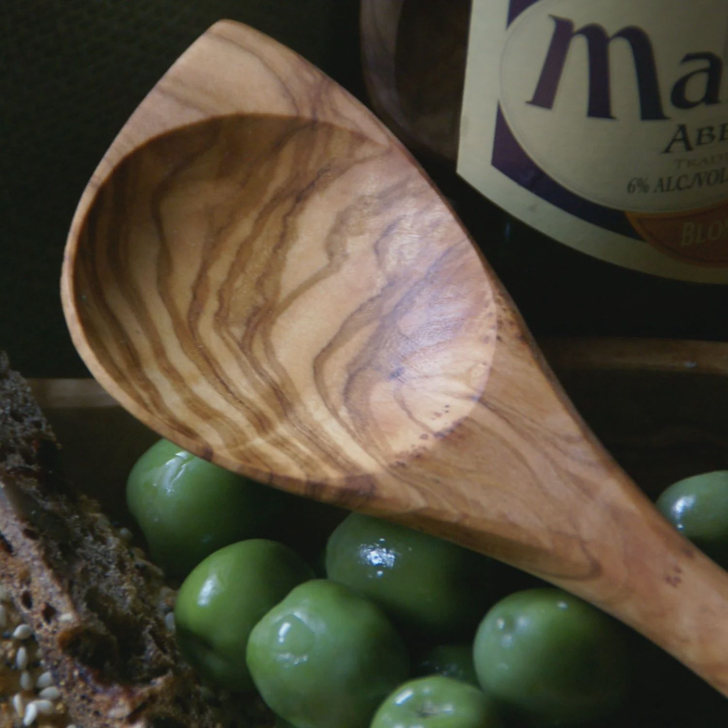 Olive Wood Baking Spoon