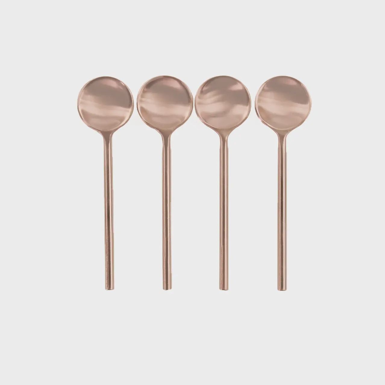 Metal Mini Spoon, Color: Rose Gold