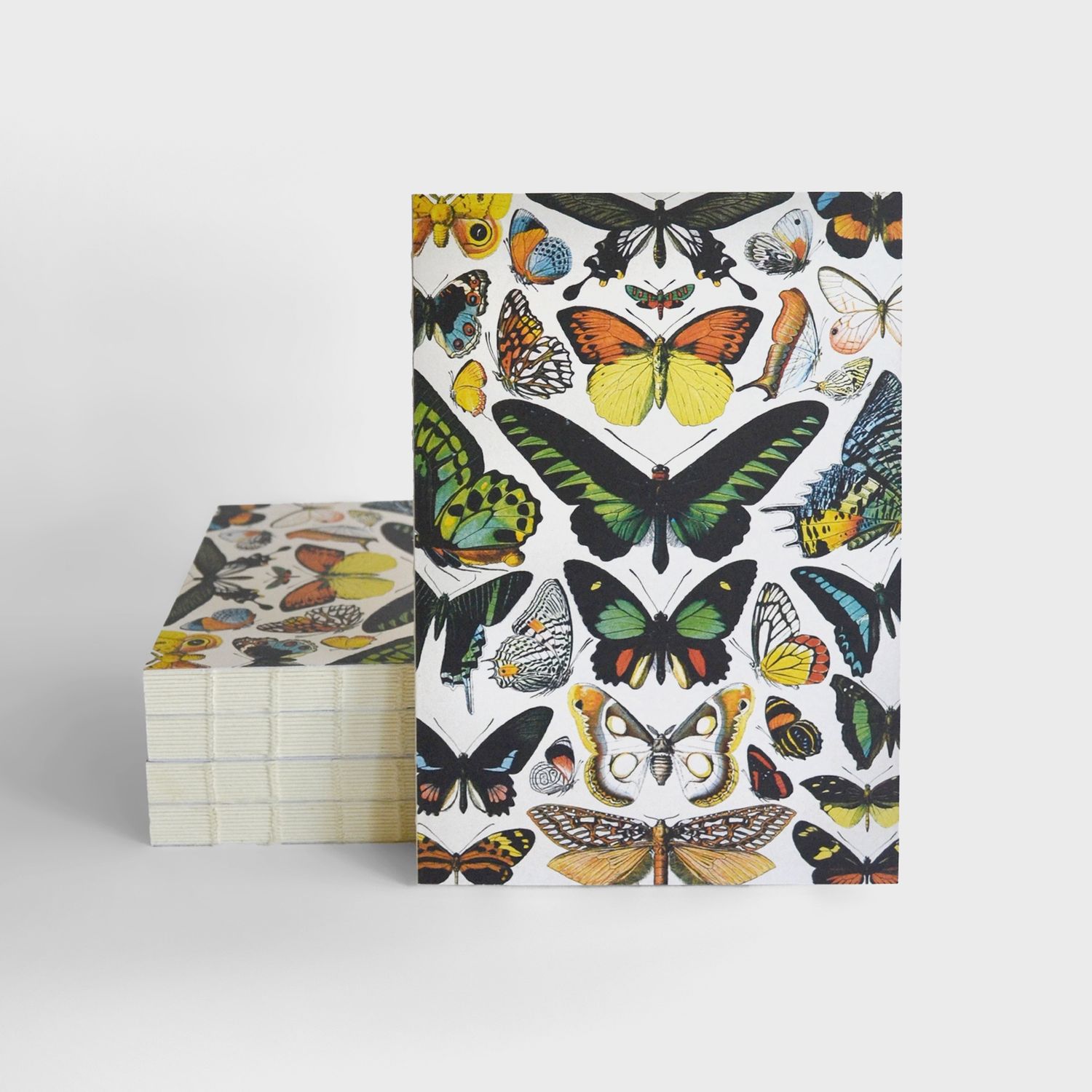Coptic Binding Notebook | Vintage Butterfly