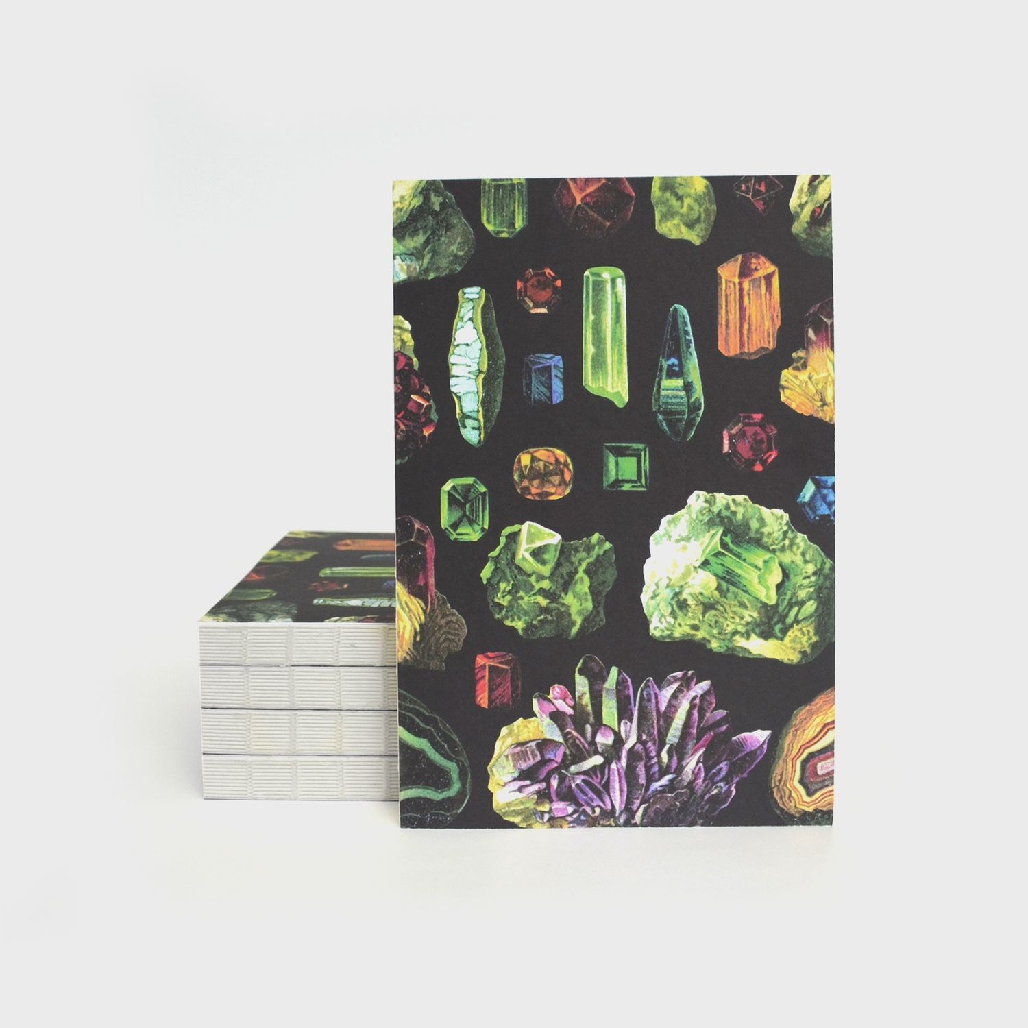 Coptic Binding Notebook | Crystals &amp; Minerals