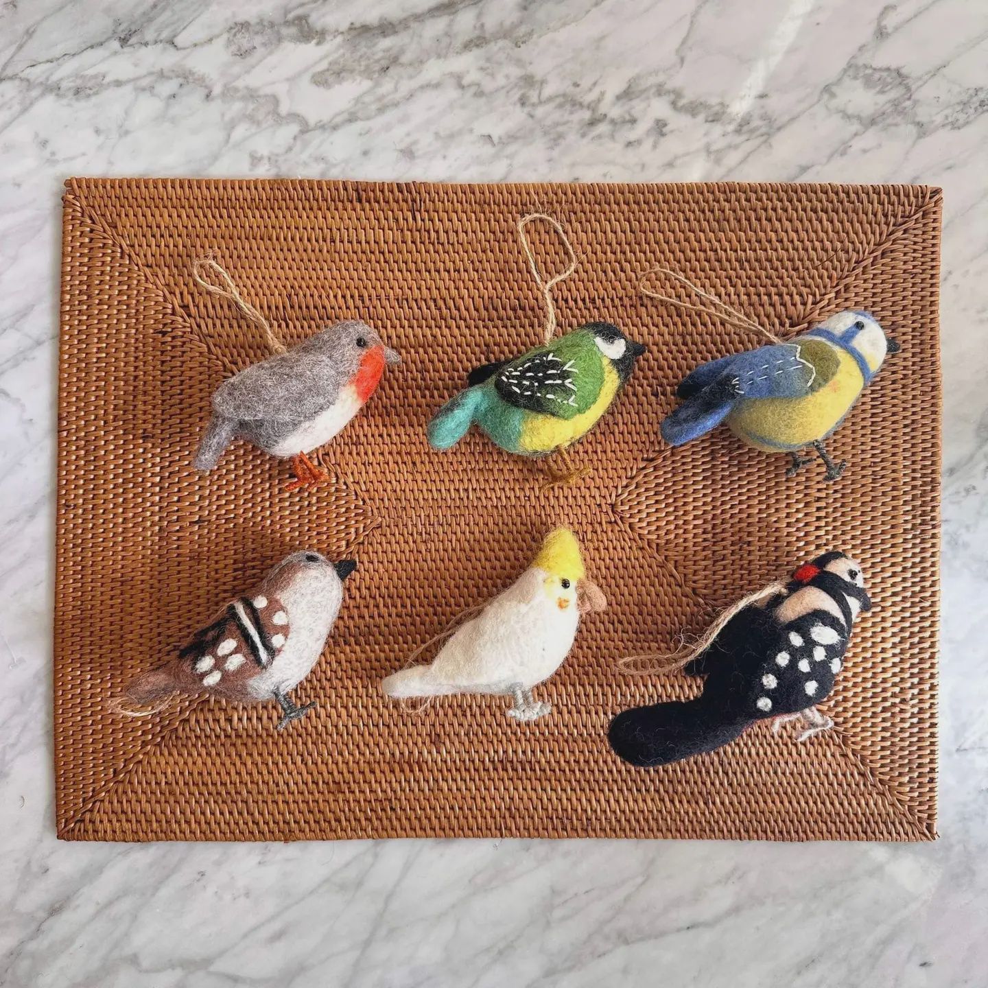 Felt Bird Ornament