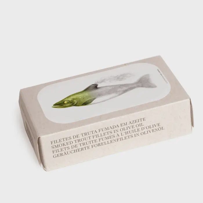 Smoked Trout Fillets in Olive Oil