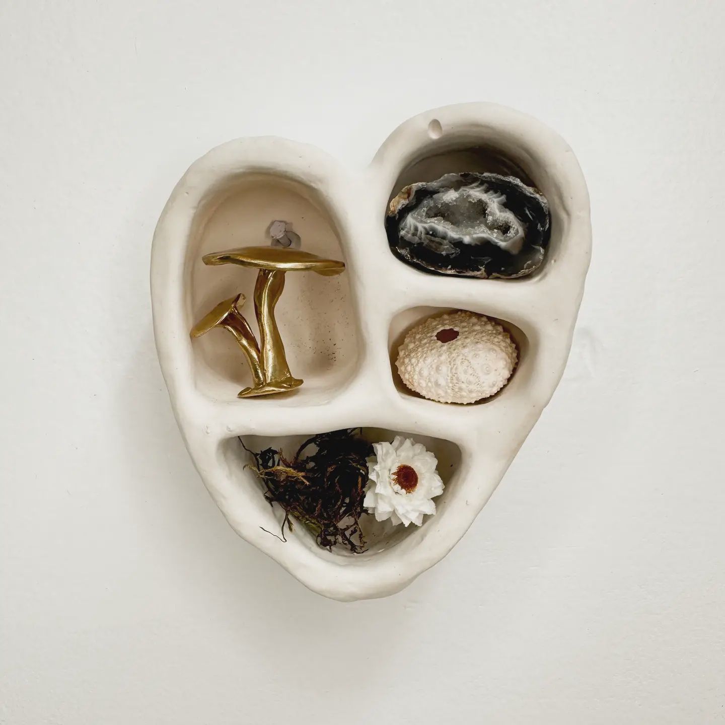 Mini Cement Heart of Inspiration