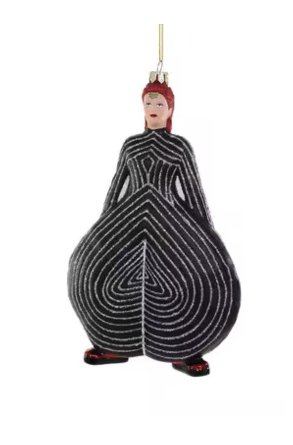 David Bowie Ziggy Stardust Ornament