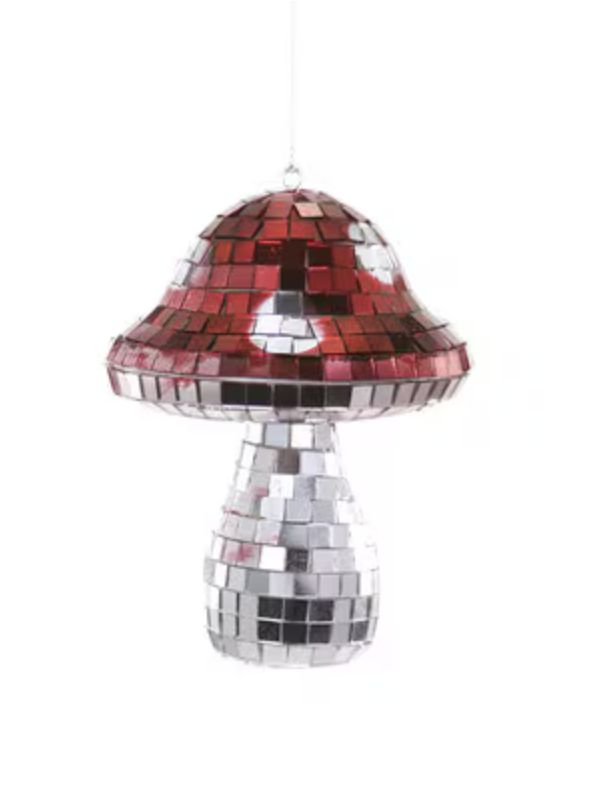 Disco Mushroom Ornament