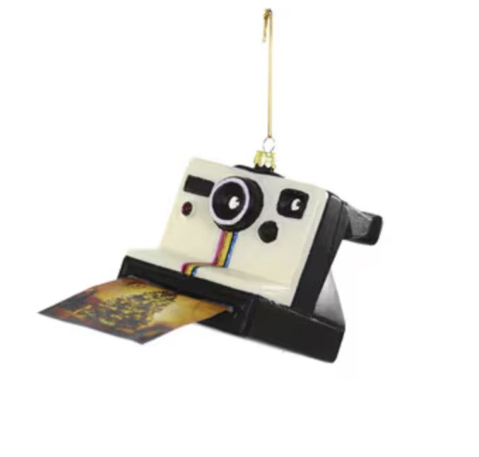 Instant Photo Camera Ornament