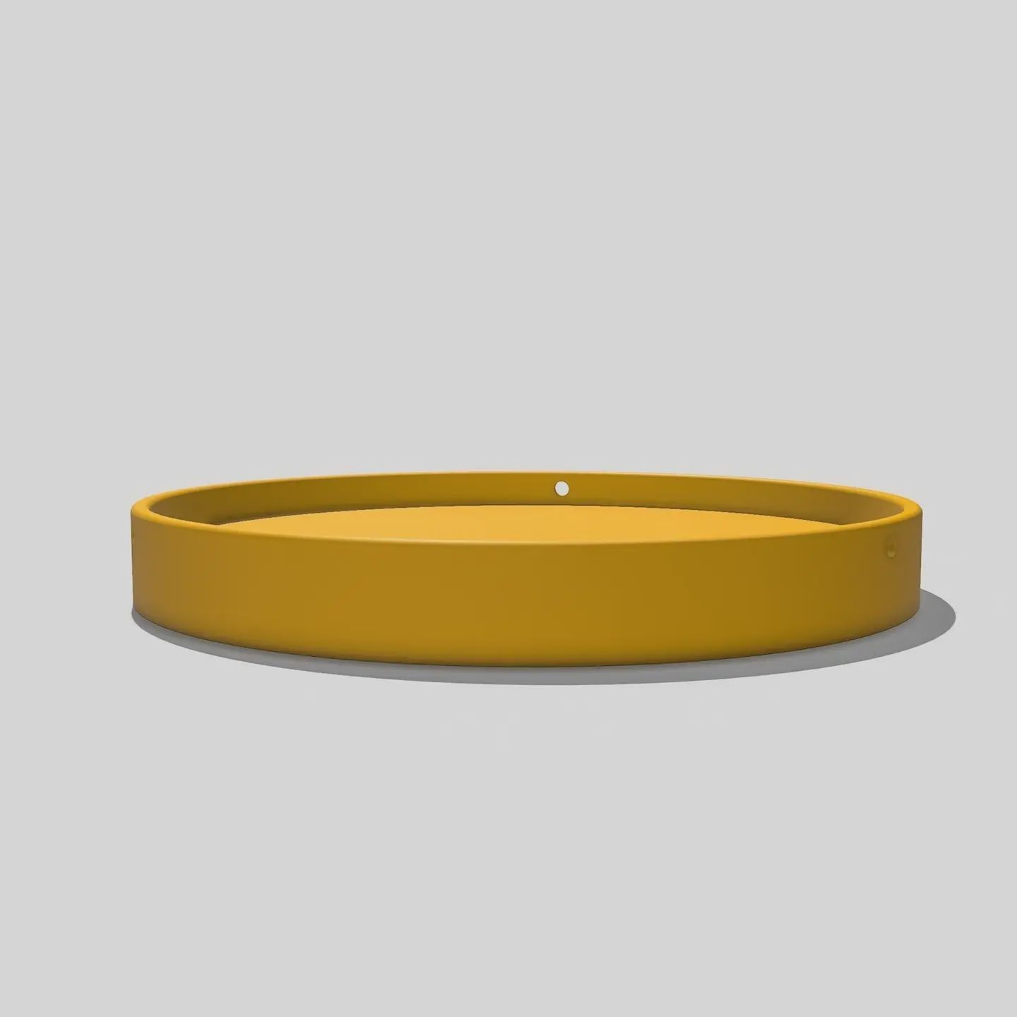 Minimalist Hanging Plant Tray | 8"