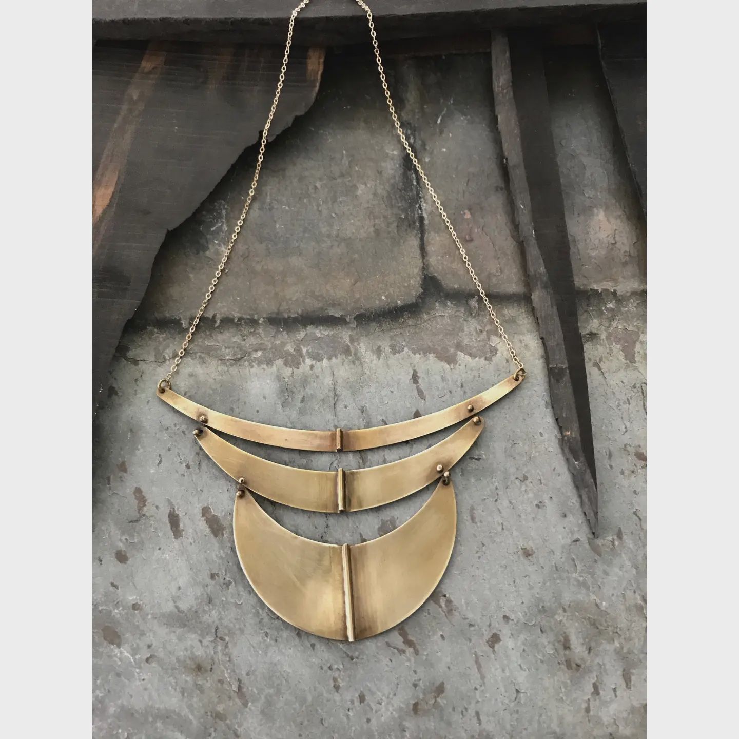 Aligned Necklace