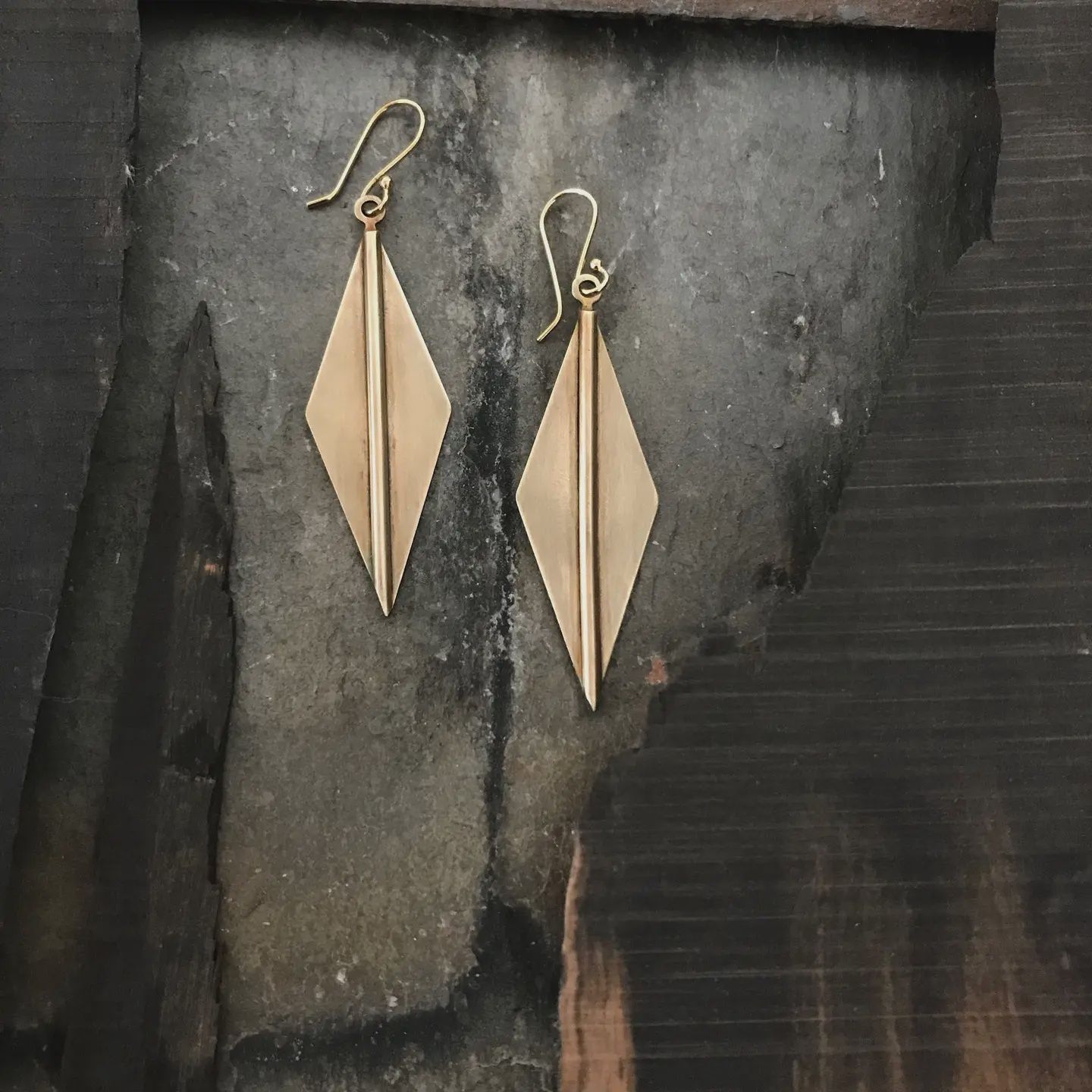 Diamond-Shape Earrings