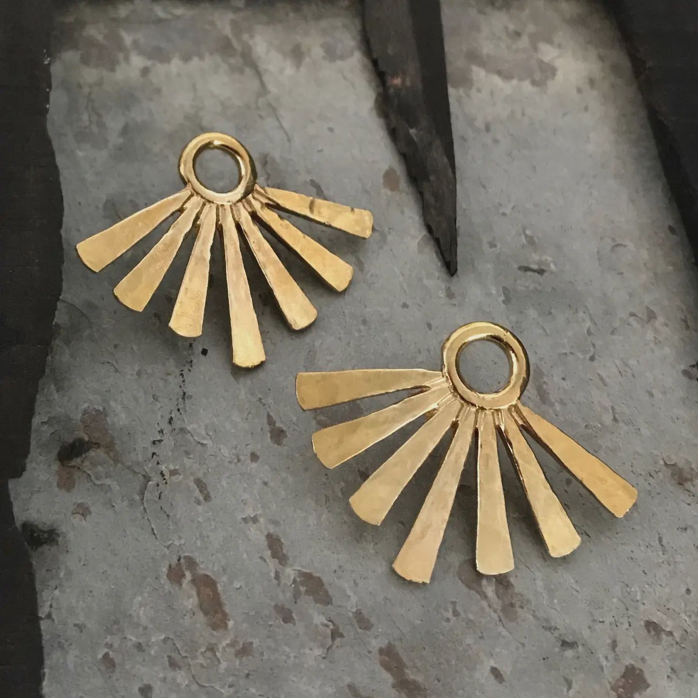 Rays Post Earrings
