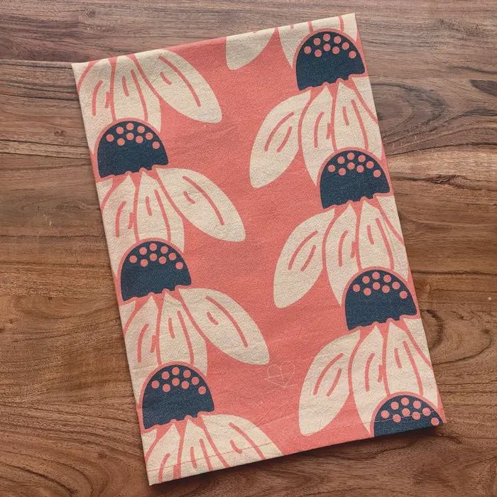 Coneflower Tea Towel