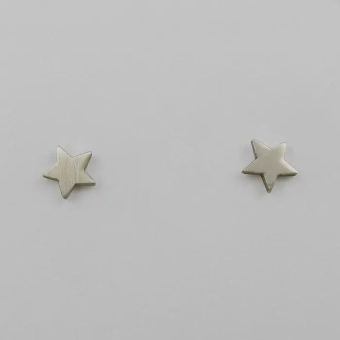 Tiny Star Studs, Material: Sterling Silver