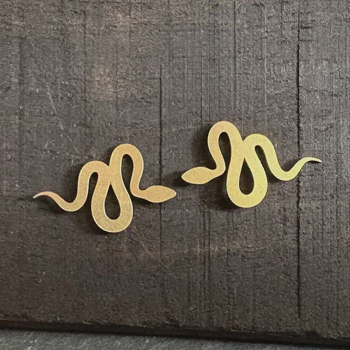 Snake Stud Earrings