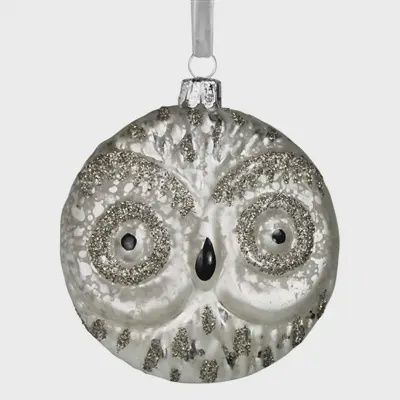 Owl Face Ornament