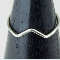 Chevron Promise Ring SS