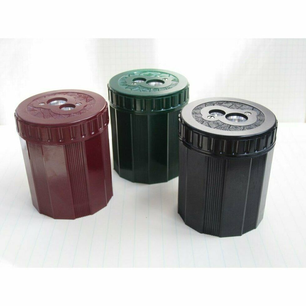 black pencil sharpener, Size: Double