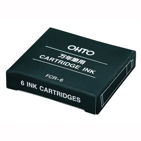 Dude Fountain Pen Cartridge Refil, Color: black