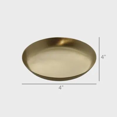 Satin Tray Brass SM