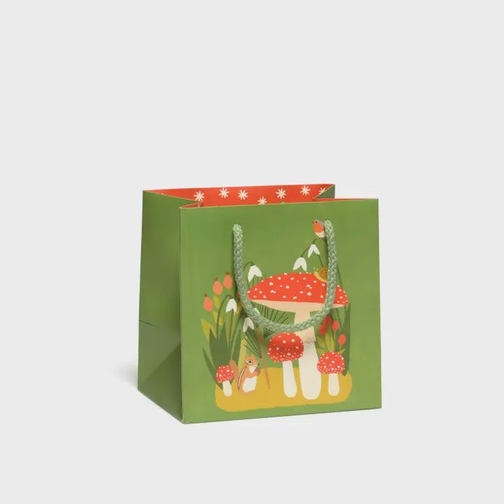 Red Cap Gift Bag, Size: Small