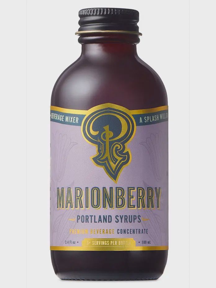 3.5 oz drink syrup, Flavor: marionberry