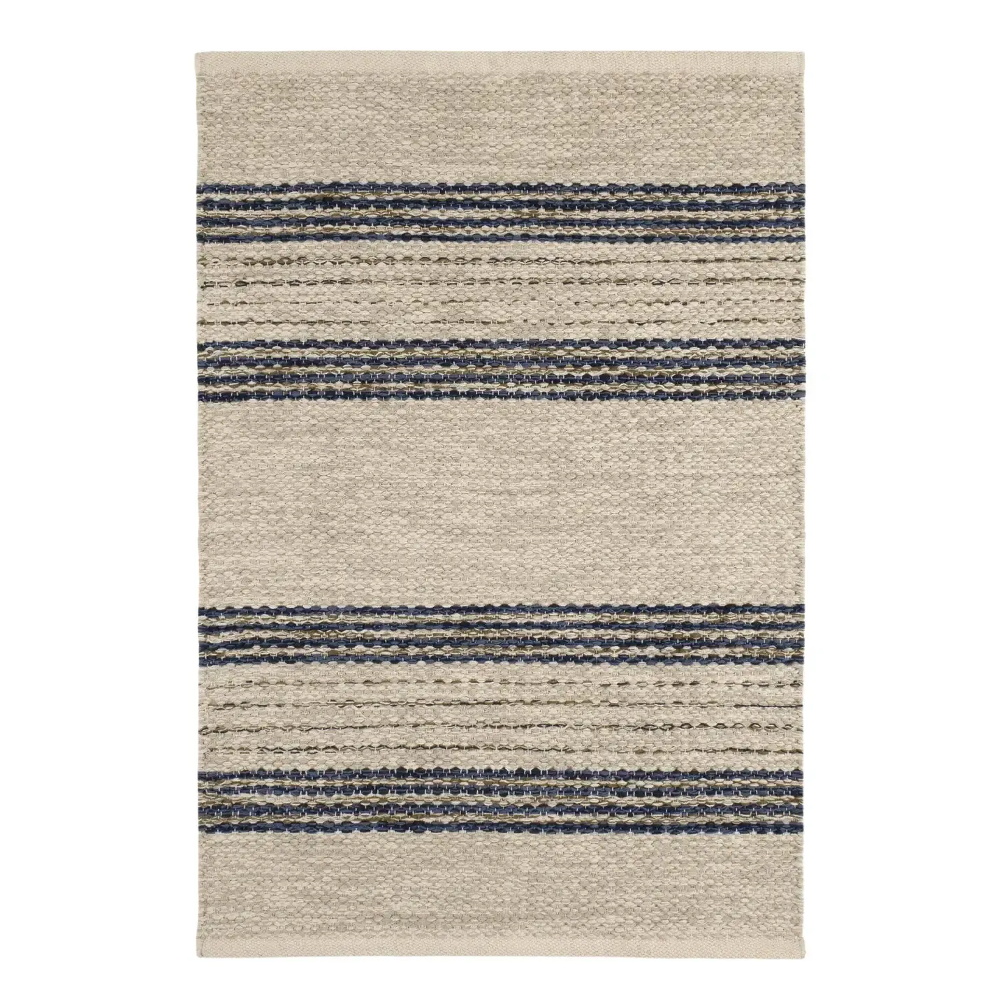2x3 Cielo Stripe Rug, Color: Navy