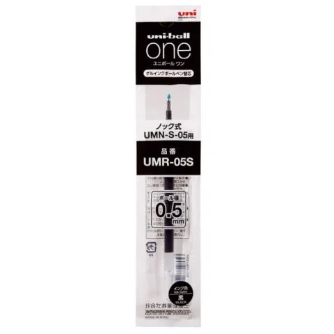 Uni-Ball One Pen Refill 0.5mm, Color: Black