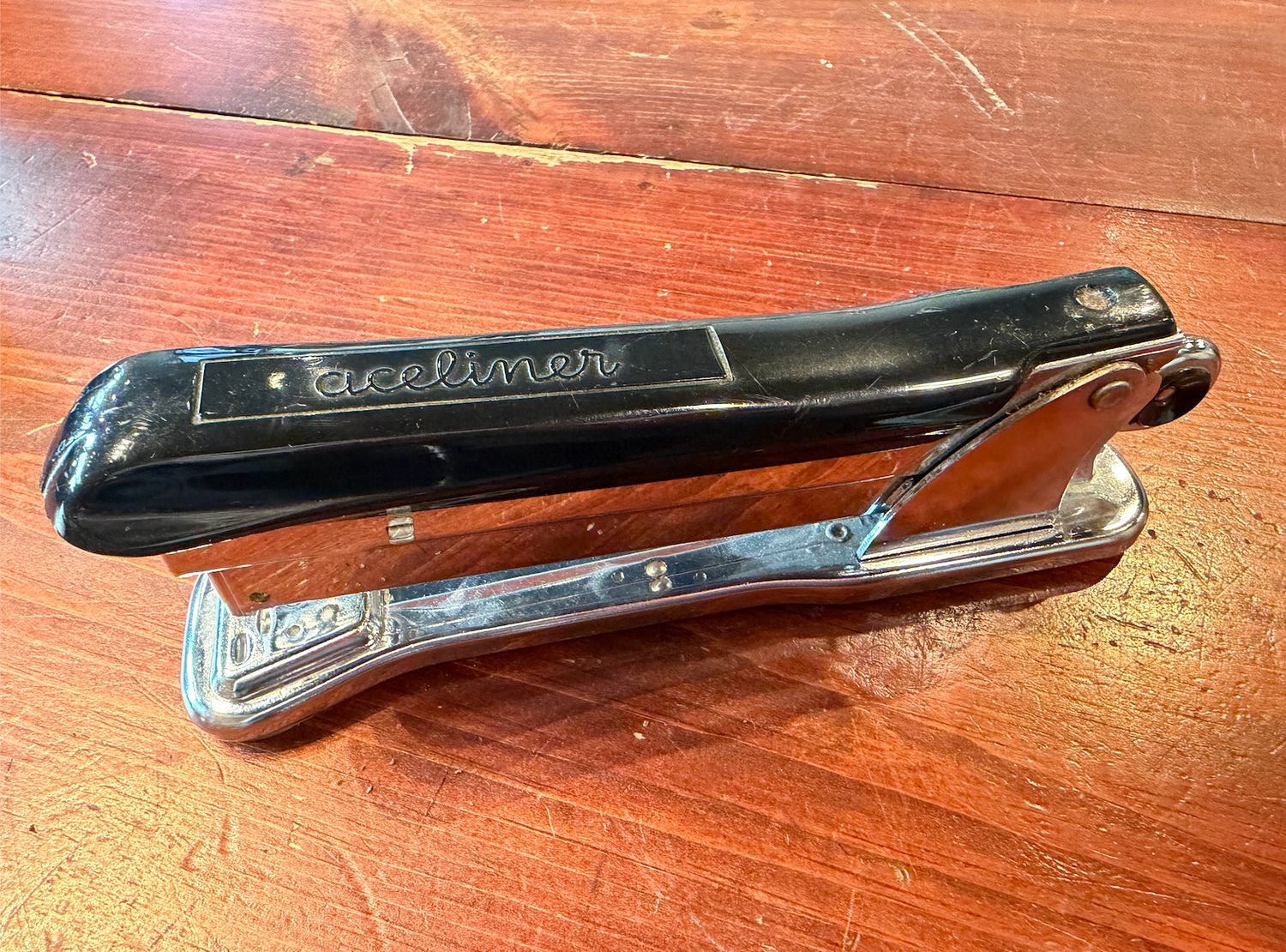 Vintage Black Ace Cadet Stapler