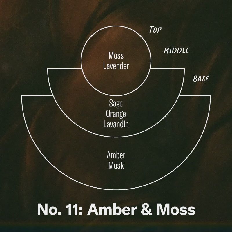 7oz PF Candle Co Candle, Scent: amber &amp; moss