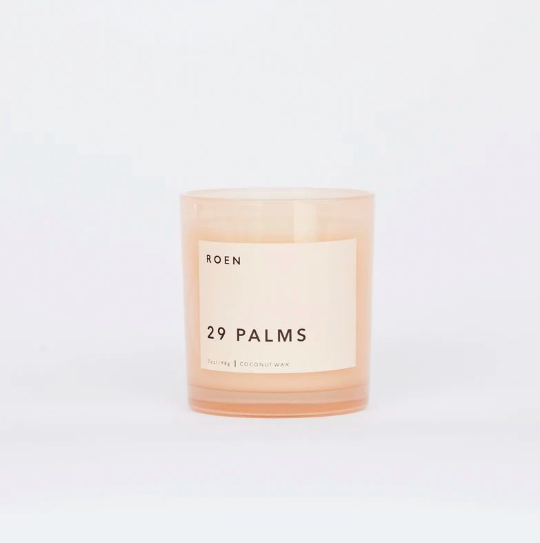 roen candles | blush collection, Scent: 29 Palms