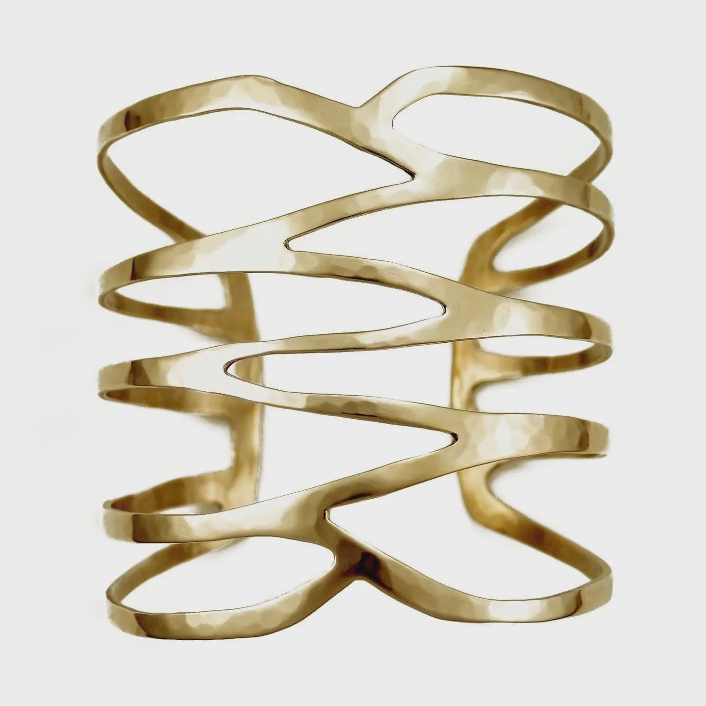 River Cuff / Brass
