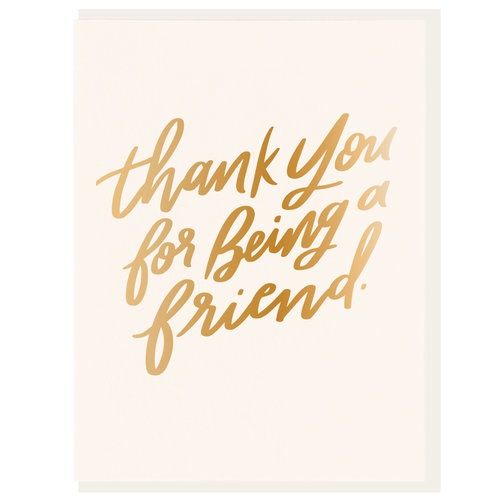Dahlia Press Card, Style: Being a Friend