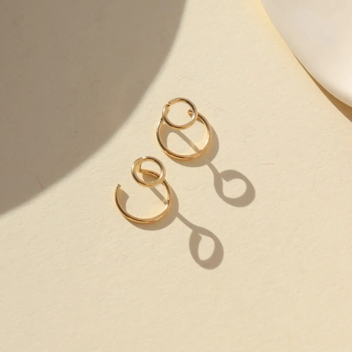 Lennon Ear Jacket, Material: 14K GF