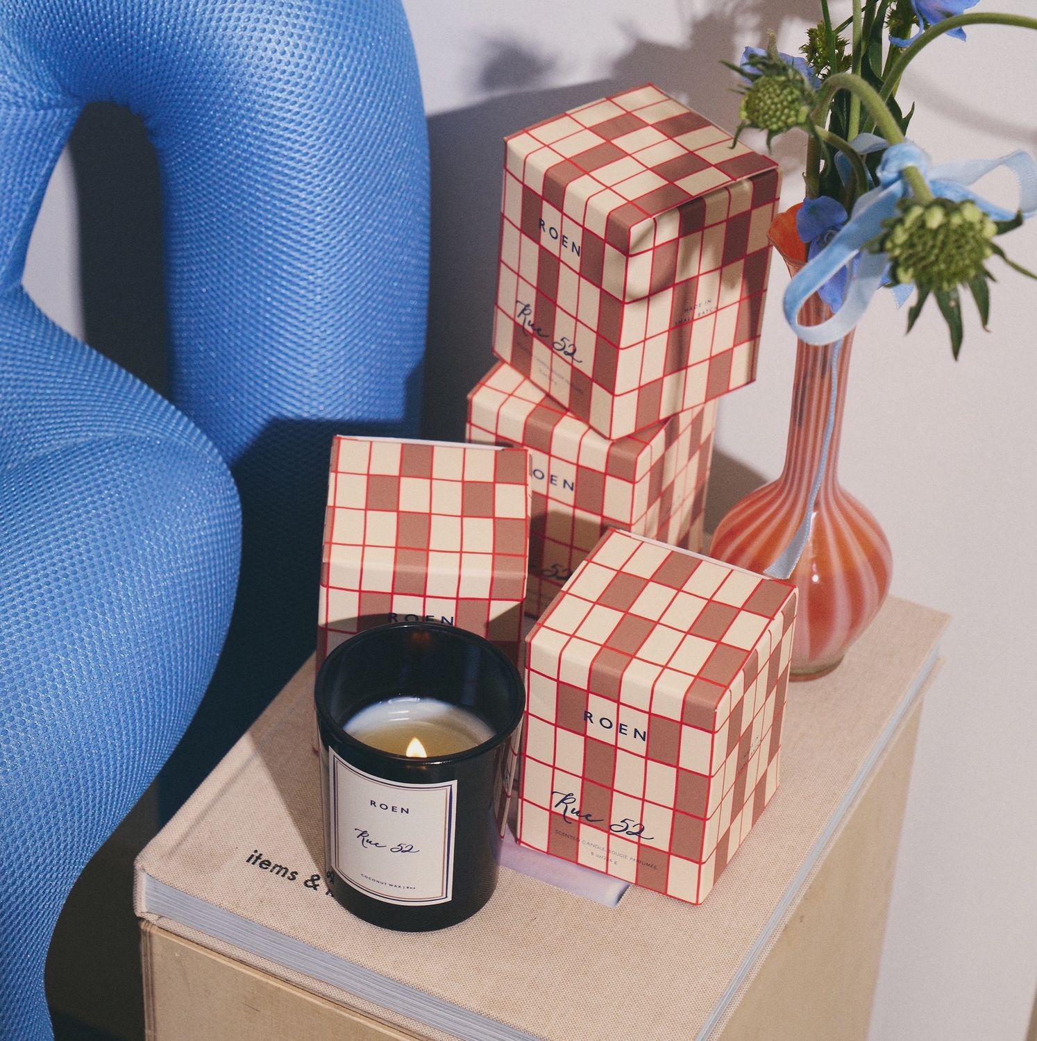 roen candles | french collection, Scent: Rue 52