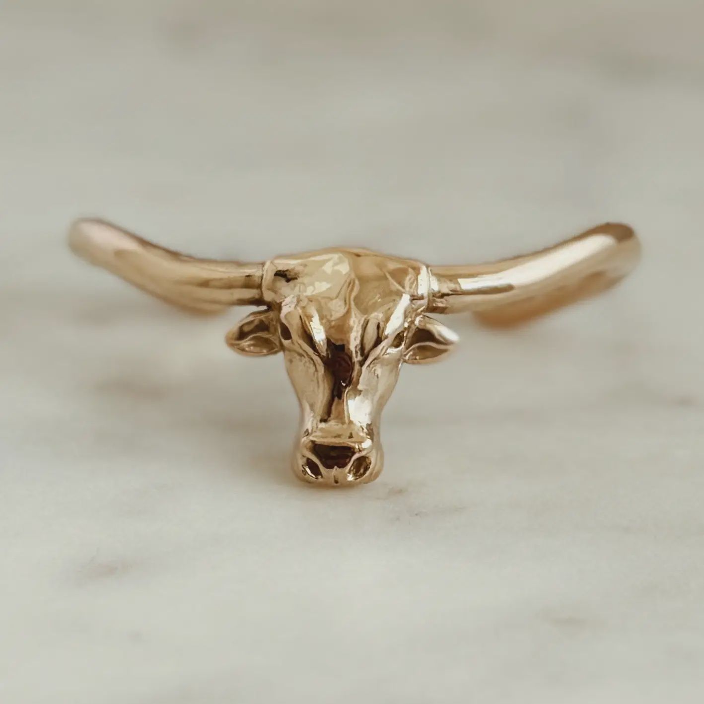 Longhorn Cuff / Bronze / Medium
