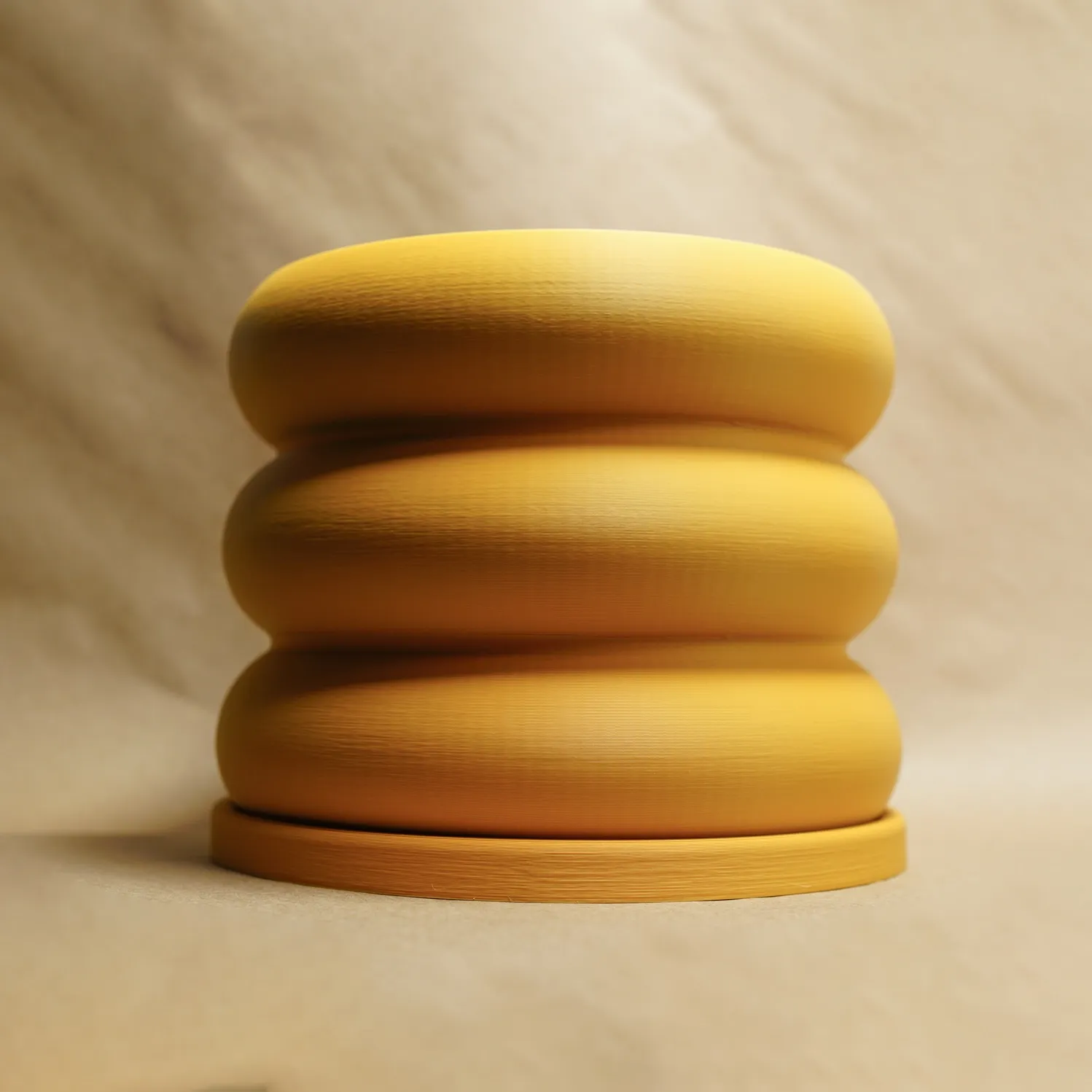 Bubble Planter | Mustard, Size: 4"